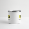U4 - Emaille Tasse - Weiß