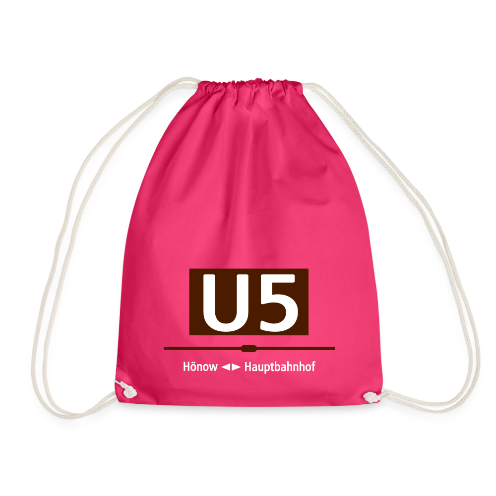 U5 - Turnbeutel - Fuchsia