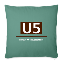 U5 - Sofakissen mit Füllung (45 x 45 cm)