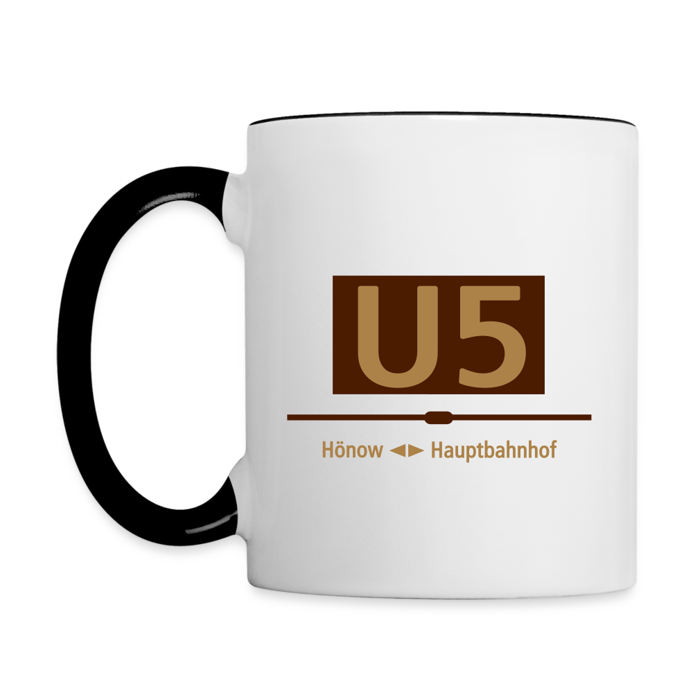 U5 - Tasse zweifarbig