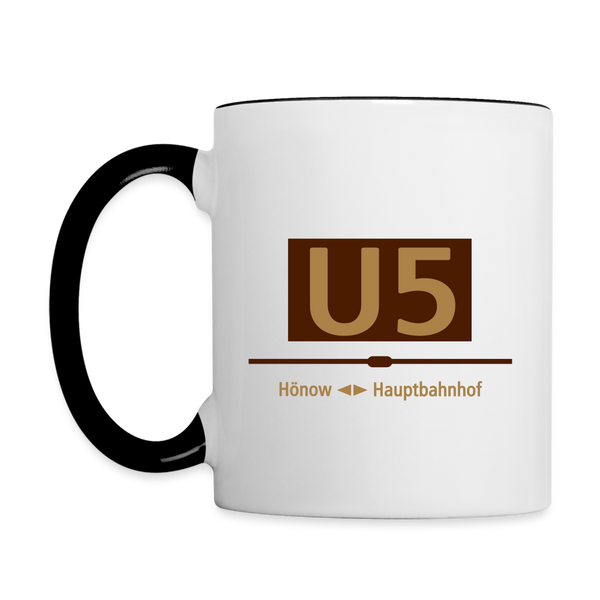 U5 - Tasse zweifarbig