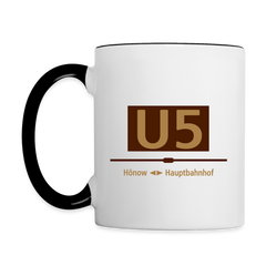 U5 - Tasse zweifarbig