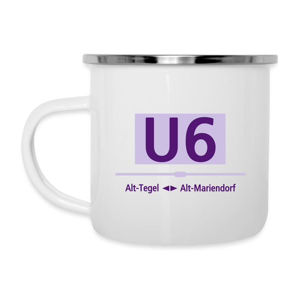 U6 - Emaille Tasse