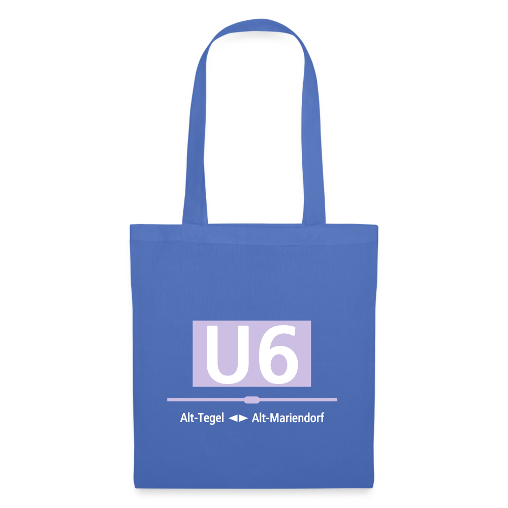 U6 - Stoffbeutel - Hellblau