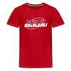 Mach ma’ halblang! - Teenager Premium T-Shirt - Rot