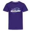 Mach ma’ halblang! - Teenager Premium T-Shirt - Lila