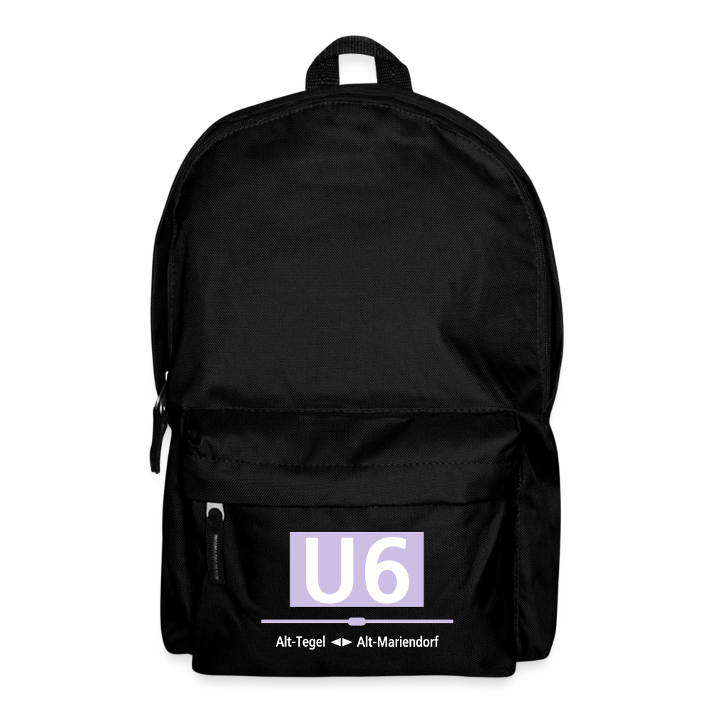 U6 - Rucksack - Schwarz