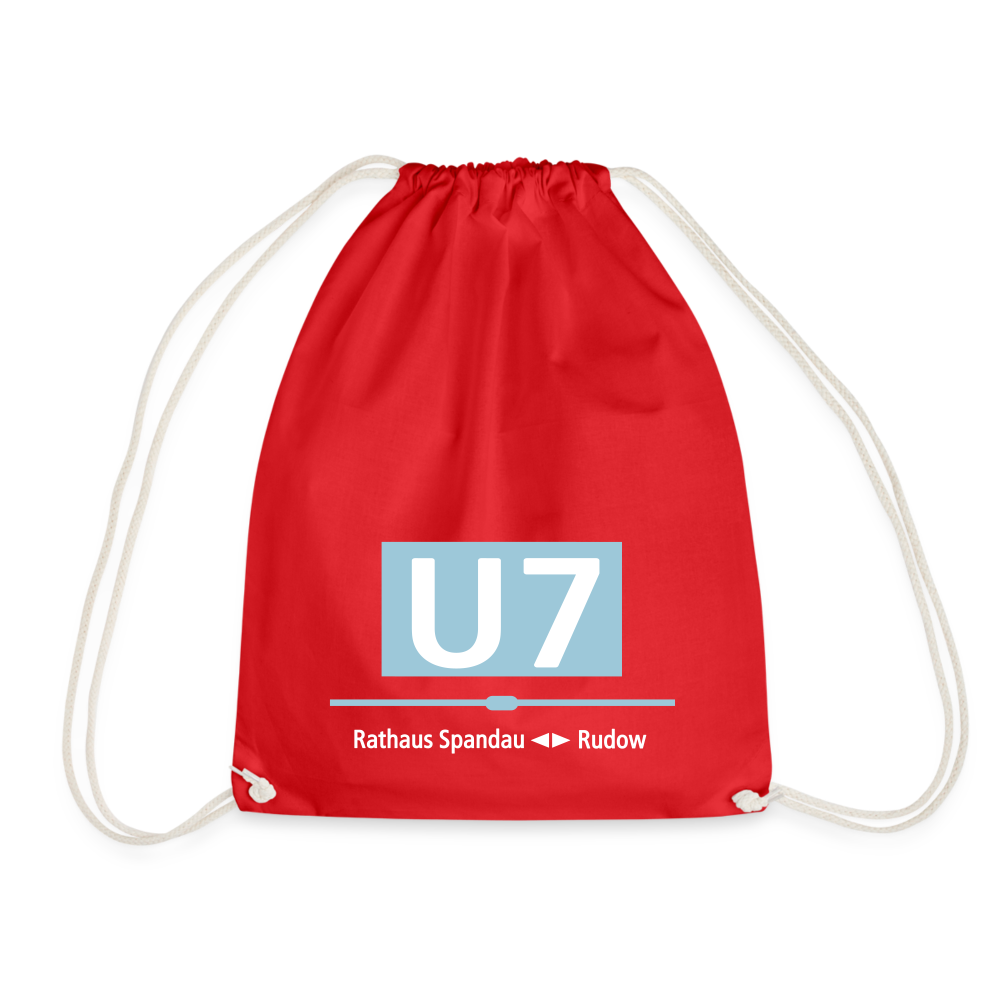 U7 - Turnbeutel - Rot