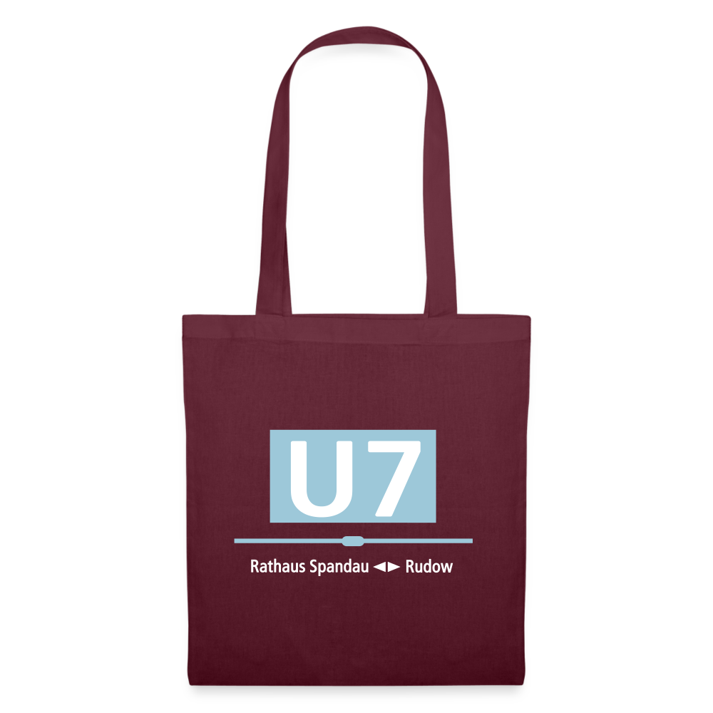 U7 - Stoffbeutel - Burgunderrot
