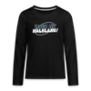Mach ma’ halblang! - Teenager Langarmshirt - Schwarz