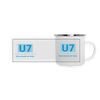 U7 - Emaille Tasse - Weiß