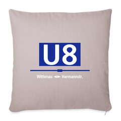 U8 - Sofakissen mit Füllung (45 x 45 cm)