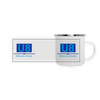 U8 - Emaille Tasse - Weiß