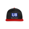 U8 - Snapback Cap - Schwarz/Rot