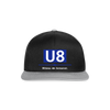 U8 - Snapback Cap - Schwarz/Grau