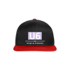 U6 - Snapback Cap - Schwarz/Rot