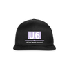 U6 - Snapback Cap - Schwarz/Schwarz
