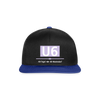 U6 - Snapback Cap - Schwarz/Königsblau