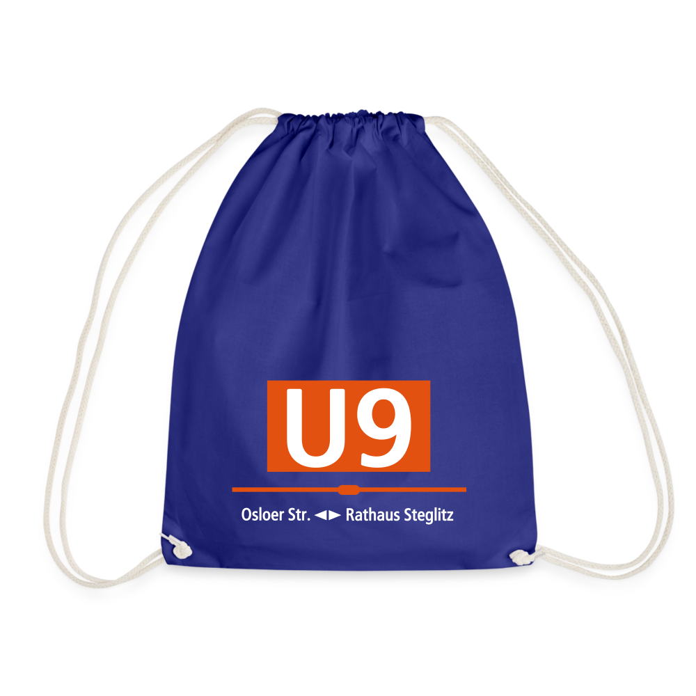 U9 - Turnbeutel - Königsblau