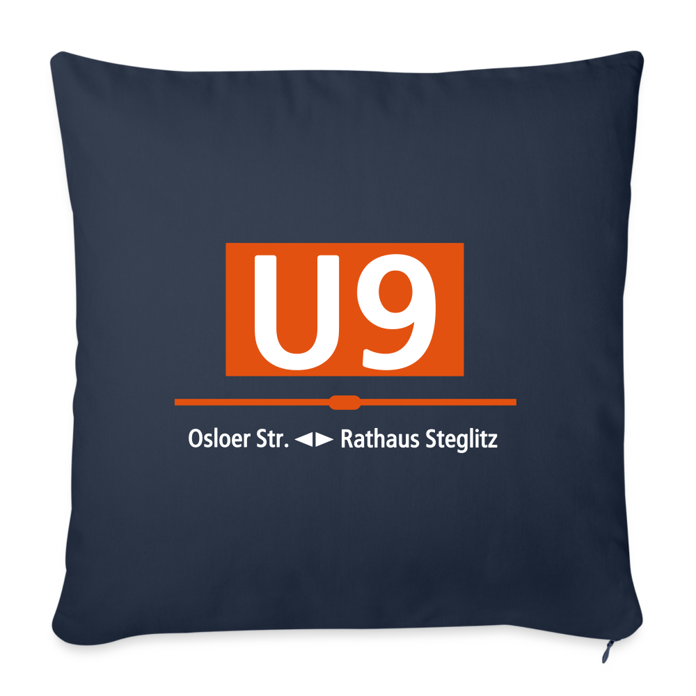 U9 - Sofakissen mit Füllung (45 x 45 cm) - Navy