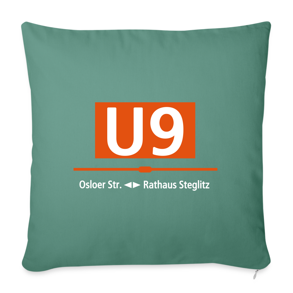 U9 - Sofakissen mit Füllung (45 x 45 cm) - Tanngrün