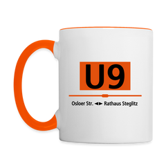 U9 - Tasse zweifarbig