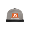 U9 - Snapback Cap - Graphit/Schwarz