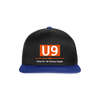 U9 - Snapback Cap - Schwarz/Königsblau