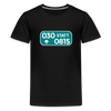 030 statt 0815 - Teenager Premium T-Shirt - Schwarz