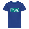 030 statt 0815 - Teenager Premium T-Shirt - Königsblau