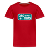 030 statt 0815 - Teenager Premium T-Shirt - Rot