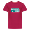 030 statt 0815 - Teenager Premium T-Shirt - dunkles Pink