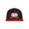 S1 - Snapback Cap - Schwarz/Rot