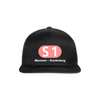 S1 - Snapback Cap - Schwarz/Schwarz