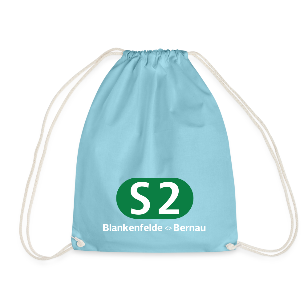 S2 - Turnbeutel - Aqua
