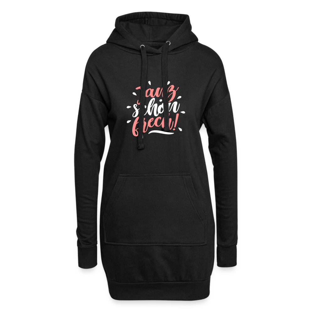 Janz schön frech! - Hoodie-Kleid - Schwarz