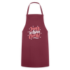 Janz schön frech! - Kochschürze - Bordeaux