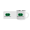 S2 - Emaille Tasse - Weiß