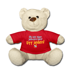 ob ick hier jeborn bin uff jeden - Teddy