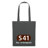 S41 - Stoffbeutel - Graphite