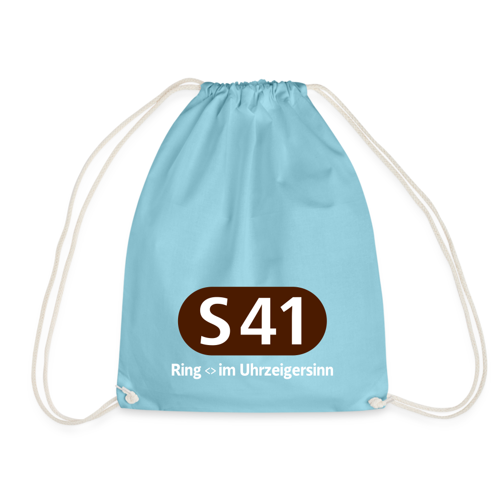 S41 - Turnbeutel - Aqua