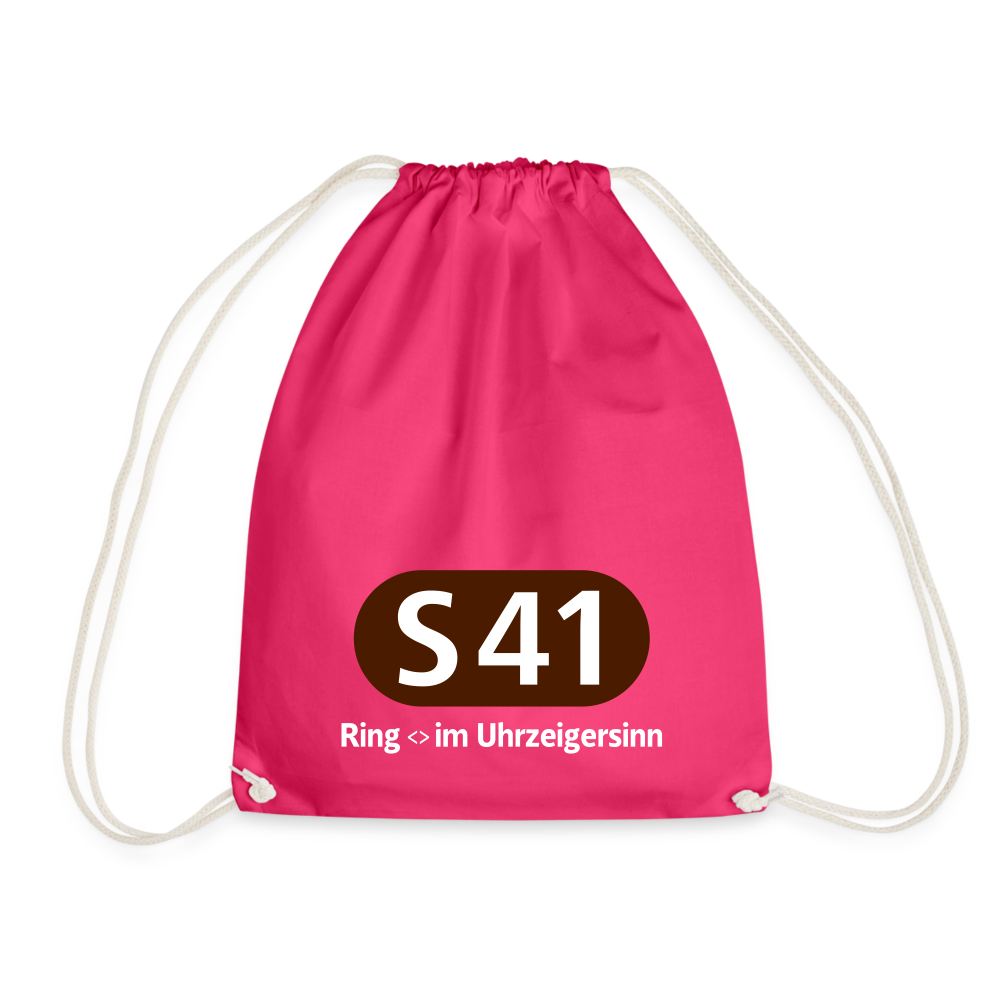 S41 - Turnbeutel - Fuchsia