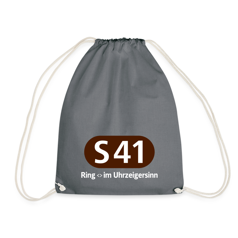 S41 - Turnbeutel - Grau