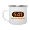 S41 - Emaille Tasse