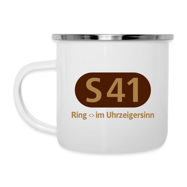 S41 - Emaille Tasse