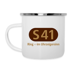 S41 - Emaille Tasse