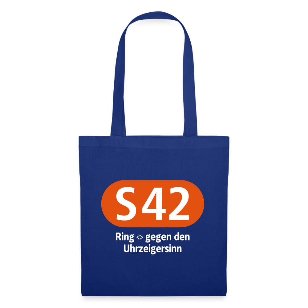S42 - Stoffbeutel - Royalblau
