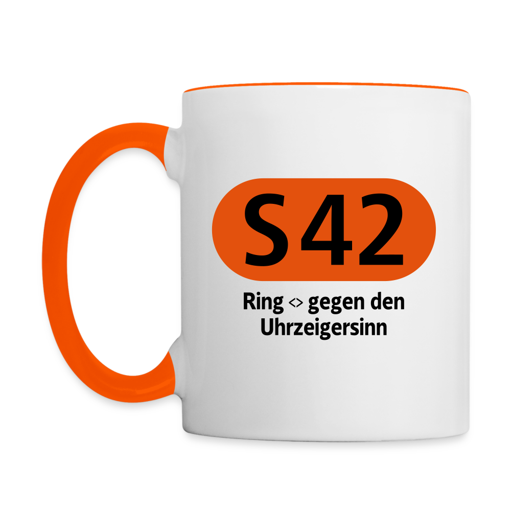 S42 - Tasse zweifarbig