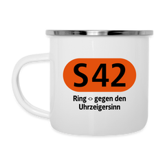 S42 - Emaille Tasse