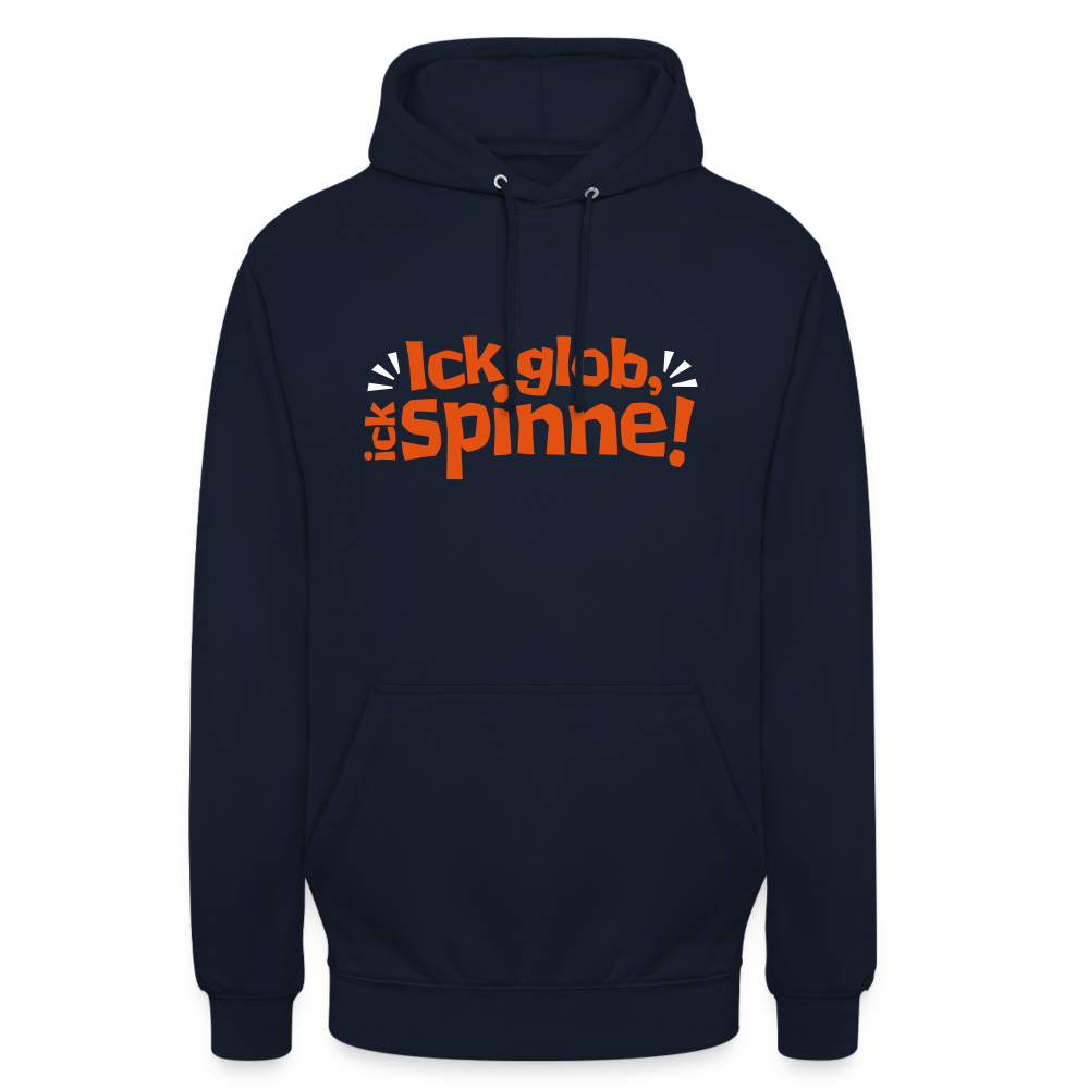 Ick glob, ick spinne! - Unisex Hoodie - Navy